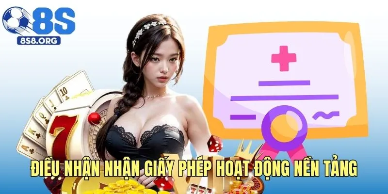 Điều nhận nhận giấy phép hoạt động nền tảng