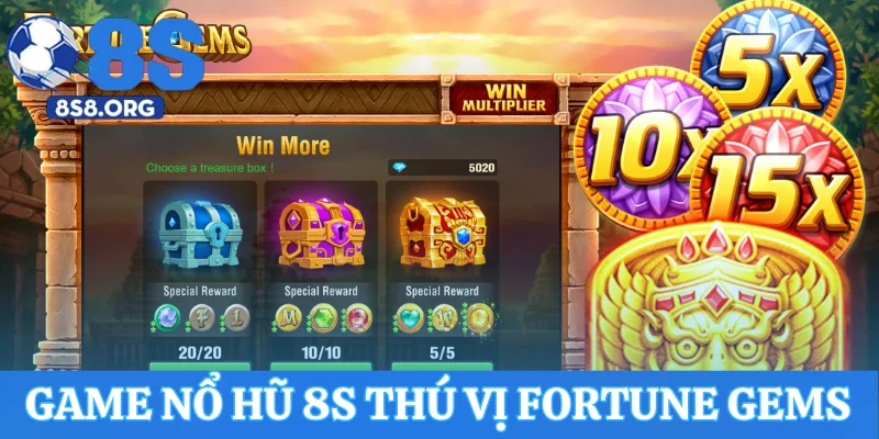 Giới thiệu game nổ hũ 8S thú vị Fortune Gems