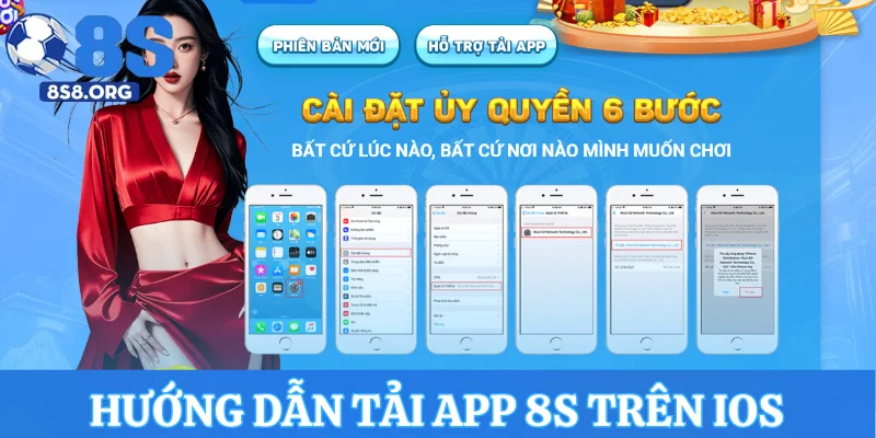 Hướng dẫn tải app 8S siêu dễ trên điện thoại iOS